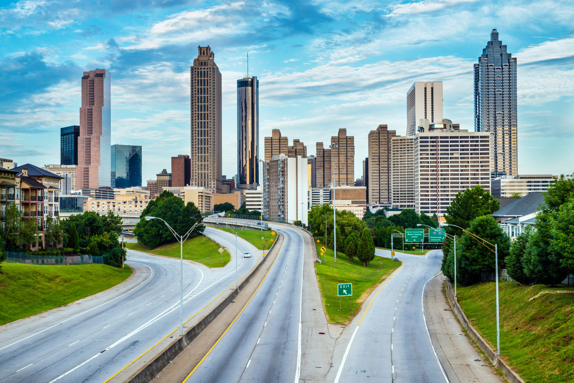 Downtown Atlanta high-rises